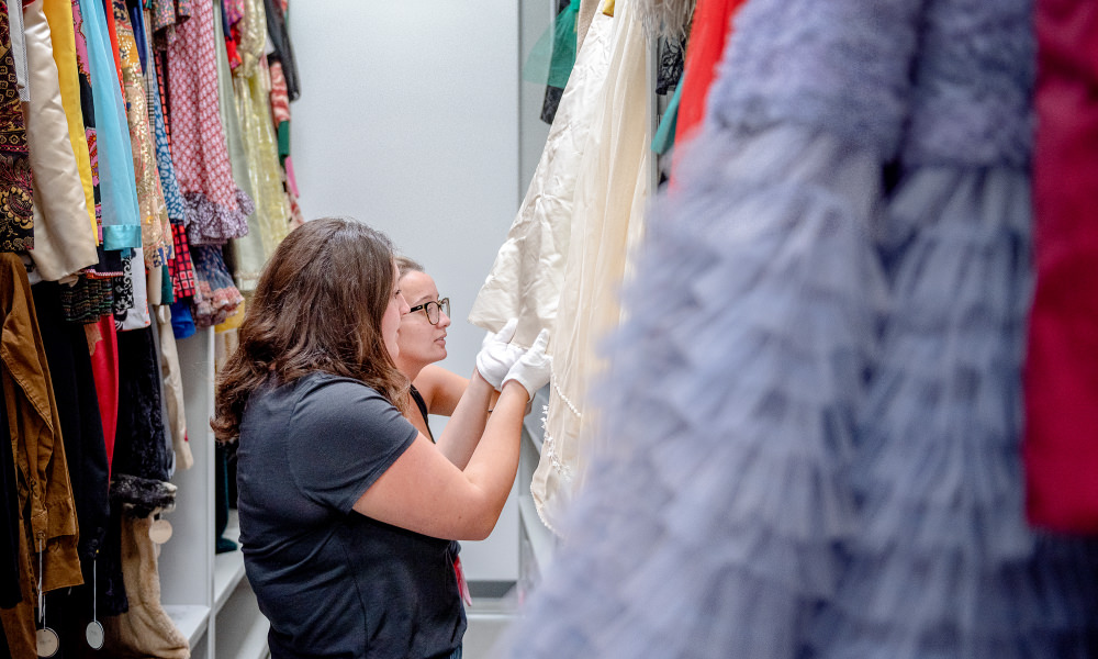 Fine Arts buillding historic costume collection